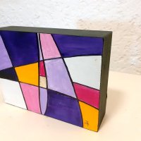 Acryl auf Vollholz 14x18x5 cm