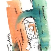 "Höllgasse Postkarte 15/20 cm"